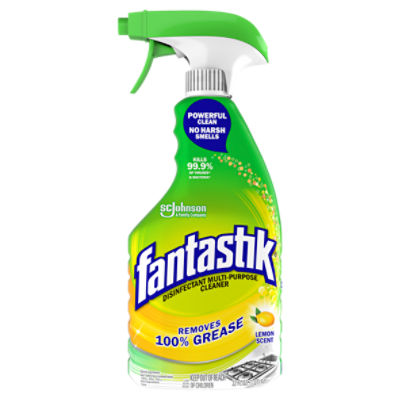 Fantastik AllPurpose Cleaner, Lemon Scent, 32 Ounce Trigger Bottle