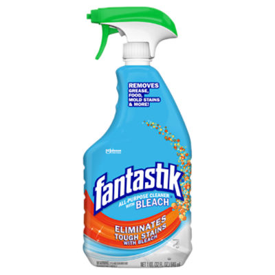 Fantastik All-Purpose Cleaner with Bleach, 32 Ounce Trigger Bottle, 32 Fluid ounce