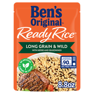 BEN'S ORIGINAL™ READY RICE™, Long Grain & Wild, 8.8 oz. pouch