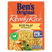 BEN'S ORIGINAL™ READY RICE™, Rice Pilaf, 8.8 oz. pouch, 8.8 Ounce