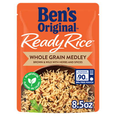 BEN'S ORIGINAL™ READY RICE™ Whole Grain Medley, Brown & Wild, 8.5 oz. pouch, 8.5 Ounce