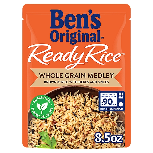 BEN'S ORIGINAL™ READY RICE™ Whole Grain Medley, Brown & Wild, 8.5 oz. pouch