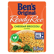 BEN'S ORIGINAL™ READY RICE™, Cheddar & Broccoli, 8.5 oz. pouch, 8.5 Ounce