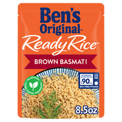 BEN'S ORIGINAL™ READY RICE™, Brown Basmati, 8.5 oz. pouch