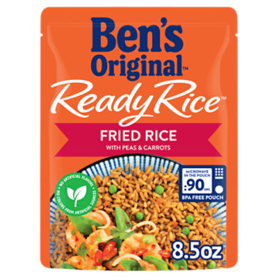 BEN'S ORIGINAL Ready Rice Fried Flavored Rice, Easy Dinner Side, 8.5 ounce Pouch