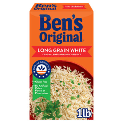 BEN'S ORIGINAL™ Converted Brand Enriched Parboiled Long Grain Rice, 1 lb. box