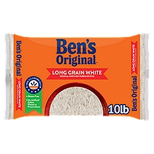 BEN'S ORIGINAL™ Long Grain White Original Enriched Parboiled Rice, 10 lbs.