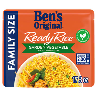 BEN'S ORIGINAL™ READY RICE™ Garden Vegetable Family Size, 17.3 Ounce