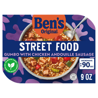 Ben's Original Street Food Gumbo with Chicken Andouille Sausage, 9 oz