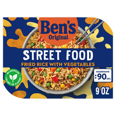 Ben's Original Street Food Fried Rice with Vegetables, 9 oz