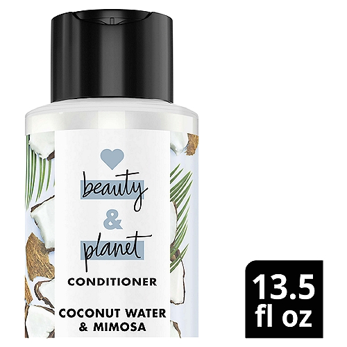 Beauty & Planet Coconut Water & Mimosa Flower Conditioner, 13.5 fl oz