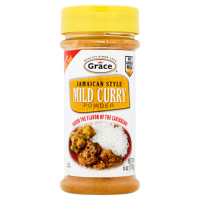 Grace Jamaican Style Mild Curry Powder, 6 oz, 6 Ounce