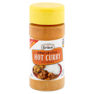 Grace Jamaican Style Hot Curry Powder, 2 oz