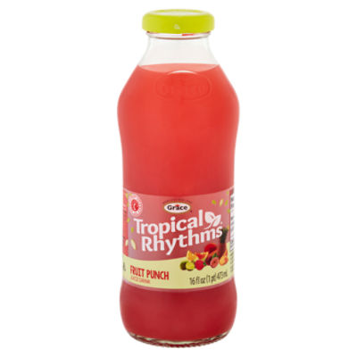 Grace Tropical Rhythms Fruit Punch Juice Drink, 16 fl oz