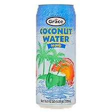 Grace No Pulp Coconut Water, 16.9 fl oz
