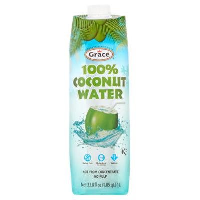 Grace 100% Coconut Water, 33.8 fl oz