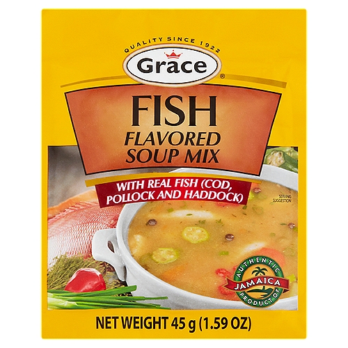 Grace Fish Tea Flavored Soup Mix, 1.6 oz