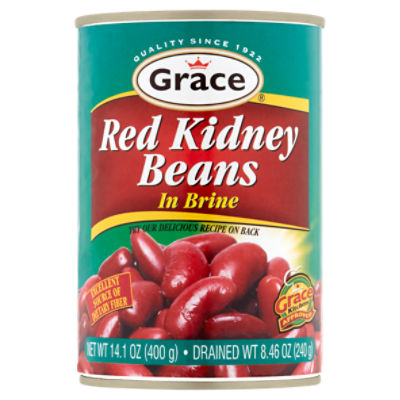 Grace Red Kidney Beans in Brine, 14.1 oz