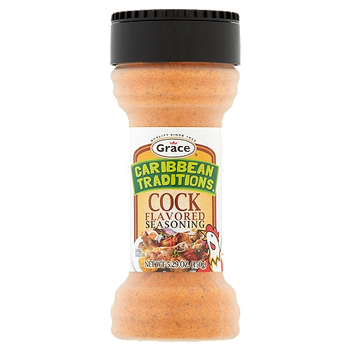 Grace Caribbean Traditions Cock Flavored Seasoning, 5.29 oz