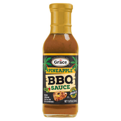 Grace Pineapple Mild BBQ Sauce, 11.8 fl oz