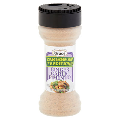 Grace Caribbean Traditions Ginger Garlic Pimento, 3.49 oz, 3 Ounce