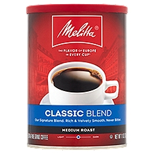 Melitta Classic Blend Medium Roast Coffee, 11 oz