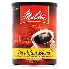 Melitta Coffee, Breakfast Blend Light Roast, 11 Ounce