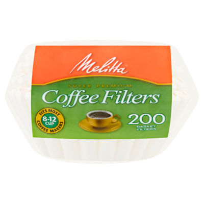 Melitta Super Premium Coffee Filters, 200 count