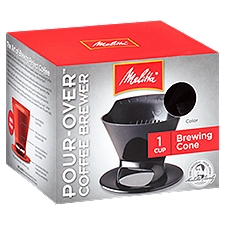 Melitta Pour-Over 1 Cup Brewing Cone Coffee Brewer