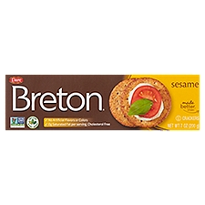 Dare Breton Sesame Crackers, 7 oz