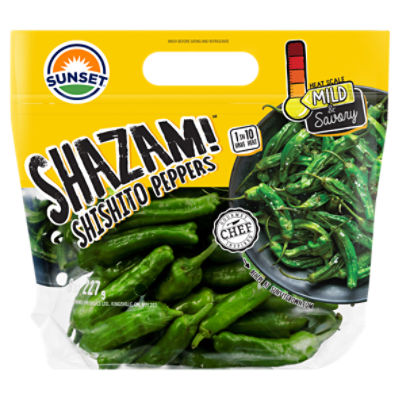 Sunset Shazam! Shishito Peppers, 8 oz bag