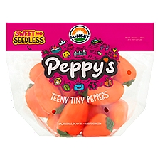 Sunset Peppy's Sweet and Seedless Teeny Tiny Peppers, 4.6 oz