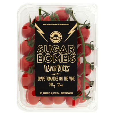 Sunset® Sugar Bombs® Grape Tomatoes On-The-Vine 12oz