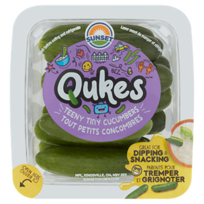 Sunset Qukes Teeny Tiny Cucumbers, 9 oz