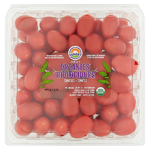 Sunset® Organic Grape Tomatoes 1.5lb