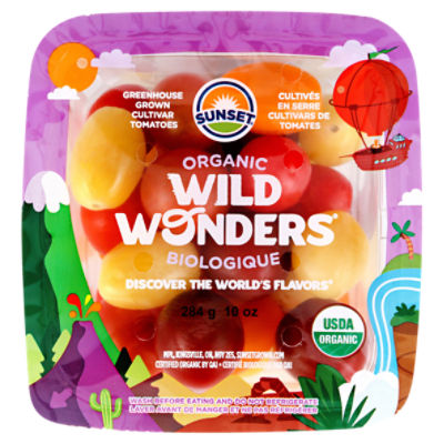 Sunset® Wild Wonders® Organic Tomatoes, 10 oz