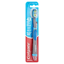 Colgate 360° Floss-Tip Soft Powered Toothbrush, 1 Each
