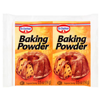 Dr. Oetker Baking Powder, 0.5 oz, 6 count