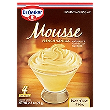 Dr. Oetker Instant Mousse Mix, French Vanilla, 2.7 Ounce