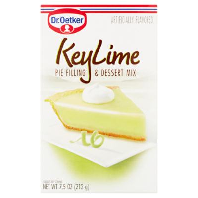 Dr. Oetker Key Lime, Pie Filling & Dessert Mix