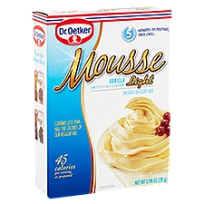 Dr. Oetker Mousse Supreme Light - French Vanilla, 9.8 Ounce