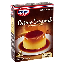 Dr. Oetker Flan - Creme Caramel With Caramel Sauce, 3.7 Ounce