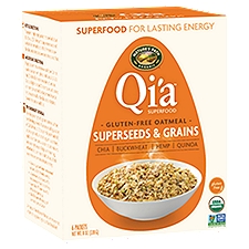 Nature's Path Qia Superfood Superseeds & Grains, Oatmeal, 8 Ounce