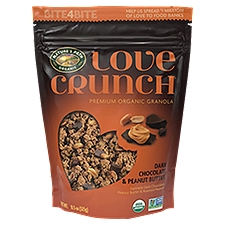 Nature's Path Organic Love Crunch Dark Chocolate & Peanut Butter, Granola, 11.5 Ounce