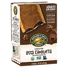 Nature's Path Lotta Chocolotta Frosted, Toaster Pastries, 11 Ounce