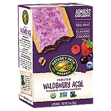 Nature's Path Wildberry Açai Frosted, Toaster Pastries, 11 Ounce