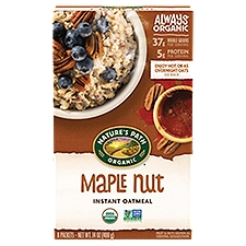 Nature's Path Maple Nut, Instant Oatmeal, 14 Ounce