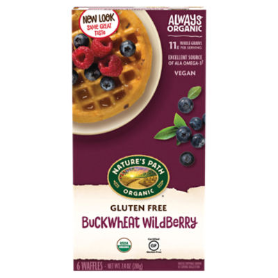 Nature's Path Buckwheat Wildberry Waffles, 7.4 oz ShopRite