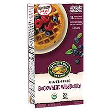 Nature's Path Organic Waffles - Buckwheat Wildberry, 7.4 Ounce