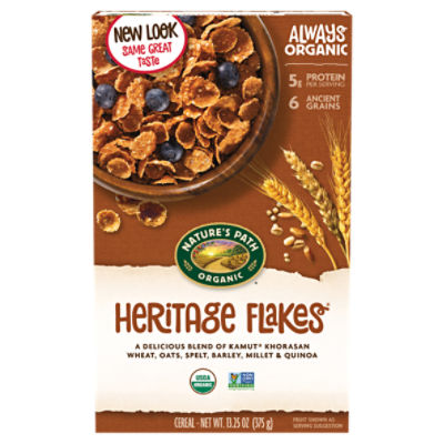 Nature's Path Heritage Flakes Cereal, 13.25 oz